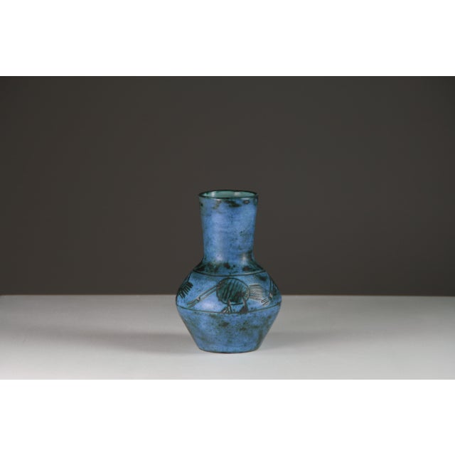 Baluster Vase in Ceramic by Jacques Blin, France, 1960s For Sale - Image 12 of 13