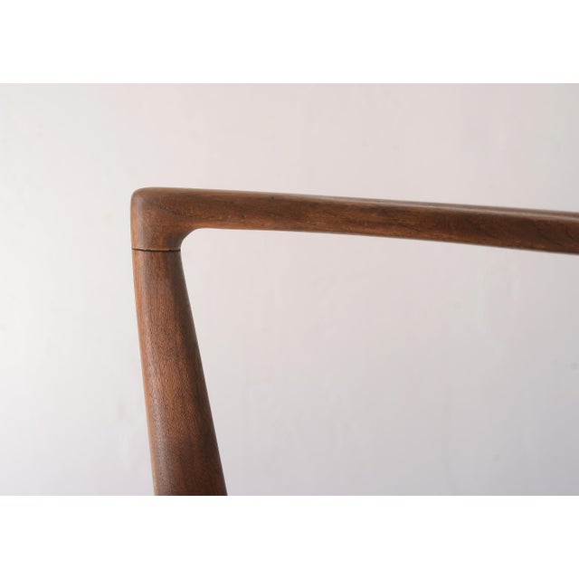 MCM Jens Risom Model C-108 Walnut Armchair For Sale - Image 16 of 16