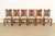 Mission Stickley Brothers Style Antique Mission Oak Arts & Crafts Dining Chairs, Set of Six For Sale - Image 3 of 13