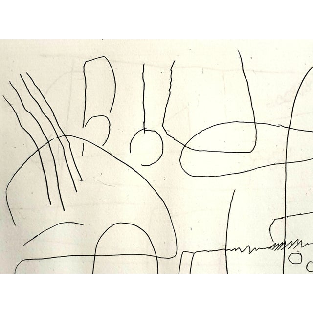 André Lanskoy - Composition - Original Etching From Dédale Edition: 190 Dimensions: 32 x 18 cm This etching is from the...