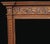 English English-Style Hand-Carved Limewood Fireplace Mantel, Crafted in Italy For Sale - Image 3 of 4