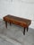 Brown Rosewood Entry Table Small Three Drawer Denmark 1960s For Sale - Image 8 of 10