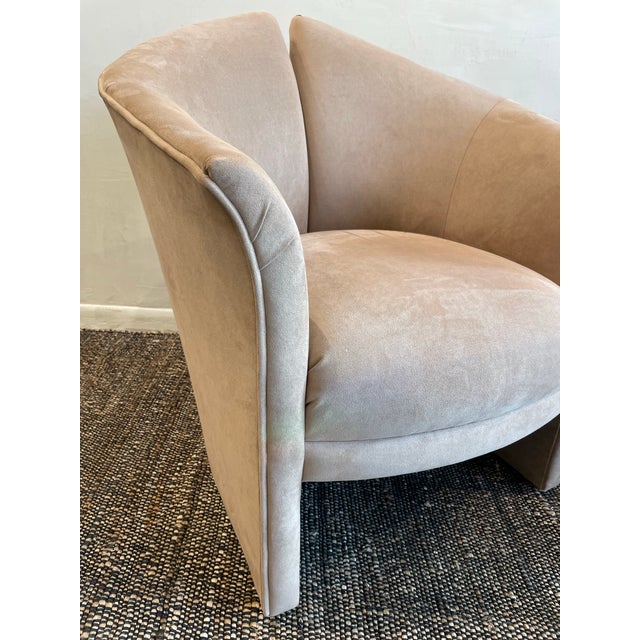 1980s Postmodern Vintage Weiman Split Chairs - A Pair For Sale - Image 9 of 11