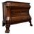 A beautifully crafted 20th-century small Dutch Bombe chest of drawers, distinguished by its elegant serpentine form,...