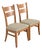 Stickley Mission Oak Arts & Crafts Side Chairs or Dining Chairs, Pair For Sale