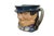 Large vintage Royal Doulton 5531 porcelain character jug of Tony Weller featuring a dark brimmed hat, maroon purple coat...
