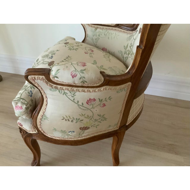 Early 20th Century Pair of French Bergere Children’s Chairs For Sale In Naples, FL - Image 6 of 11