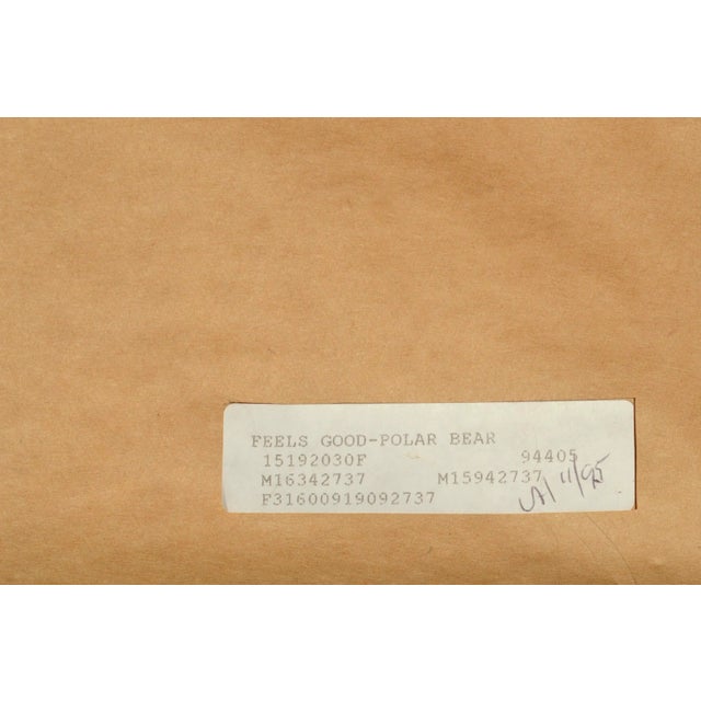 White "Feels Good" Polar Bear Photograph - Signed and Numbered Limited Edition by Thomas Mangelsen For Sale - Image 8 of 8