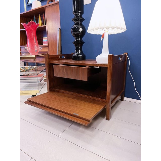 Saporiti Italia Bedside Tables from Saporiti Italia, 1960s, Set of 2 For Sale - Image 4 of 7