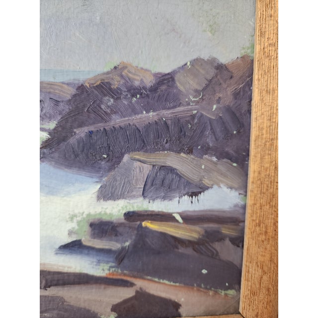 Early 20th Century Rockport Seascape Oil Painting by Arthur J. Hammond For Sale - Image 9 of 13