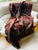 Antique Victorian Striped Wool Paisley Shawl Textile Fabric Throw For Sale - Image 17 of 17