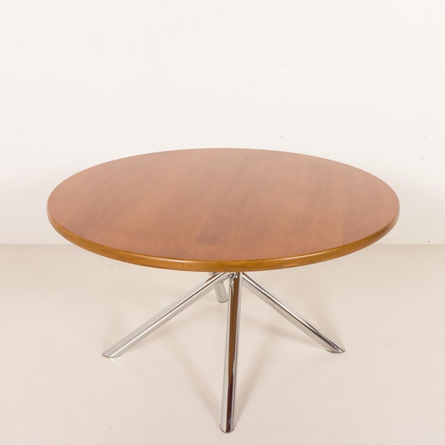 Mid-Century Modern Nodo Table by Carlo Bartoli for Tisettanta, 1970s For Sale - Image 3 of 8