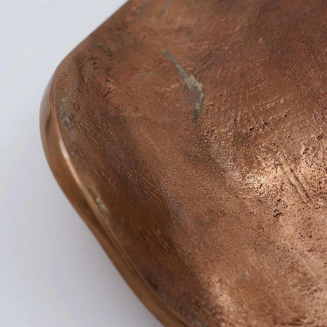 Sculptural Bronze Dish Vide-Poches in the style of Michel Jaubert, 1970s For Sale - Image 12 of 14