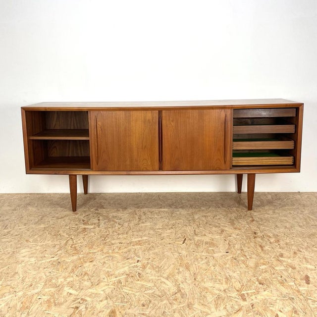 Wood Mid-Century Danish Sideboard, 1960s For Sale - Image 7 of 11