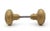 Traditional Pair of Antique BHS Emblematic Brass Door Knobs For Sale - Image 3 of 6