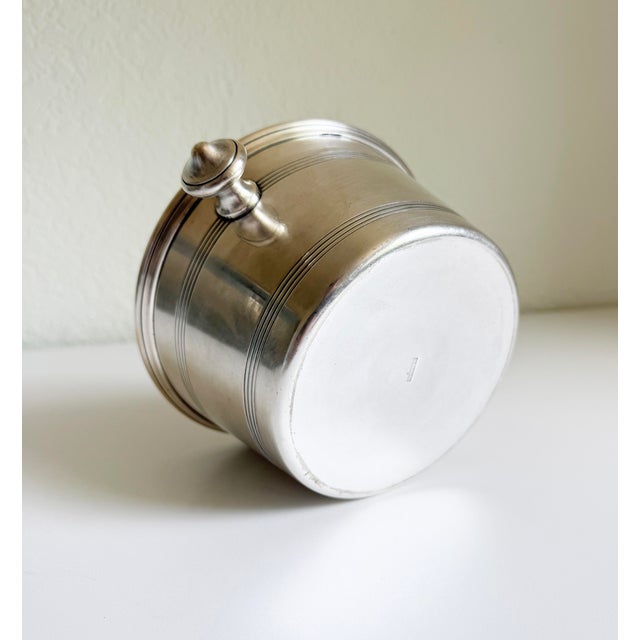 Vintage Fratelli Broggi Milano Ice Bucket For Sale - Image 10 of 10