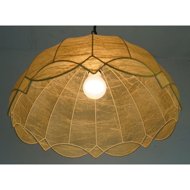 Mid-Century Modern Cocoon Pendant Light, 1970s For Sale - Image 10 of 17
