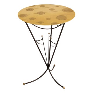 Coffee Table in Glass, Metal and Brass by Marta Marzotto For Sale