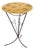 Coffee Table in Glass, Metal and Brass by Marta Marzotto For Sale