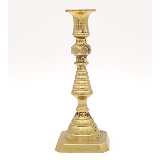Mid 19th Century Pair of Victorian Beehive Candlesticks, Circa 1860 For Sale - Image 5 of 7
