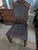 Pair of Early 20th Century Jacobean / Henry II Revival Tooled Leather Dining Side Chairs For Sale - Image 9 of 9