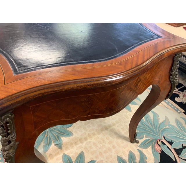 20th Century Reproduction Louis XV Writing Desk For Sale In New York - Image 6 of 14