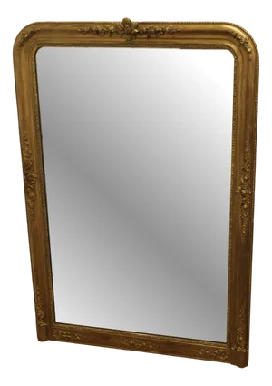 19th Century Louis Philippe French Gilt Mirror