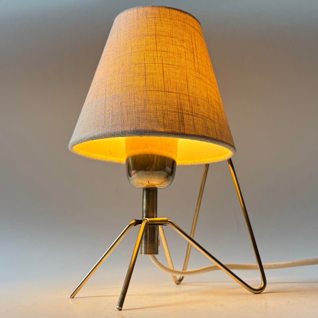 Model 15566 Table or Wall Lamp in Brass by Harald Notini for Böhlmarks, Sweden, 1950s For Sale - Image 6 of 12