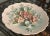 Lefton Lefton Vintage 3d Floral 9" Wall Plate 1178b and 5.5" Plate 1176b For Sale - Image 4 of 10
