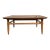 Tomlinson Sophisticate Model 315 Fossil Marble and Pecan Coffee Table, 1960s For Sale