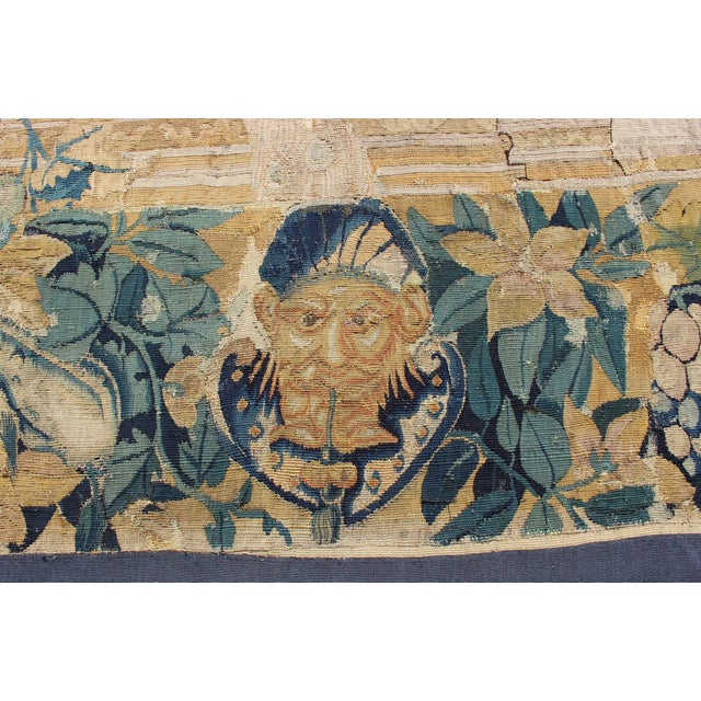 Antique Mid-18th Century European French Beauvais Tapestry For Sale - Image 12 of 18