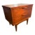 1960s Nightstand Two Drawer Walnut Harmony House For Sale