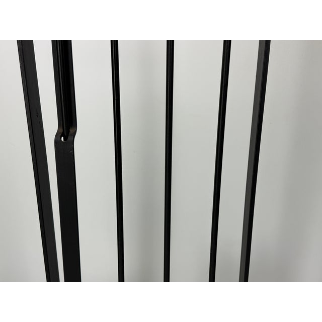 Modernist Styled After Pilgrim Mfg. Brass and Wrought Iron Fireplace Tools For Sale - Image 6 of 8