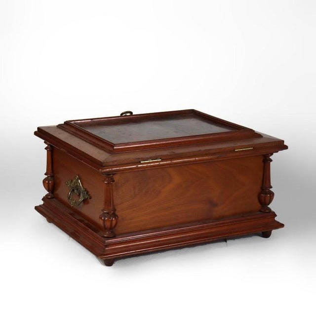 Antique German Shultz Marke Disk Player With Eight Disks C1890 For Sale - Image 12 of 15