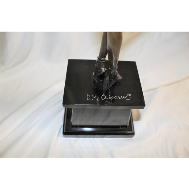 Art Deco Egyptian Dancer in the Manner of Chiparus For Sale - Image 17 of 18