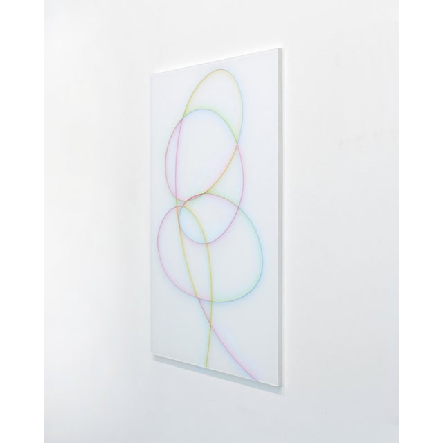 Plastic Contemporary Abstract Cast Acrylic and Spray Paint "Actor" by Tom Henderson For Sale - Image 7 of 8