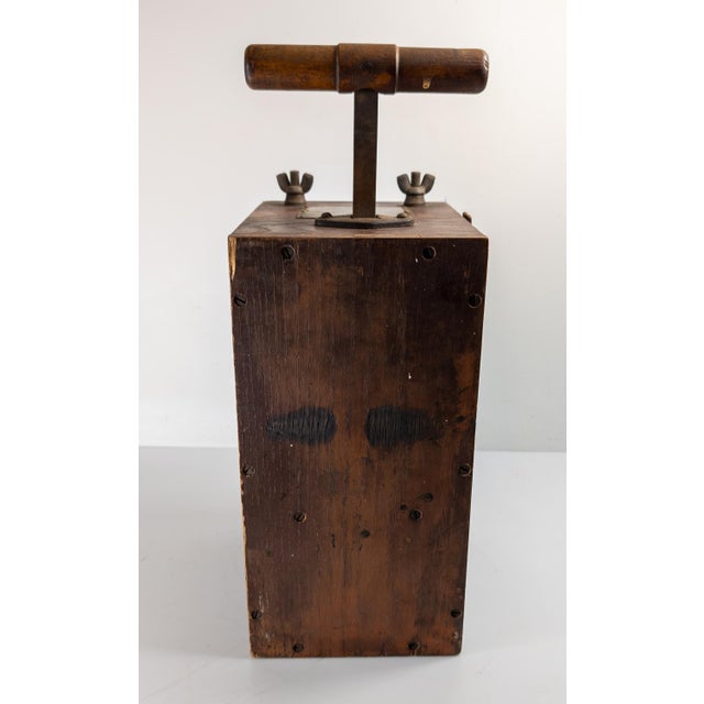 Wood Early 20th Century Pre-Wwii Dupont Blasting Machine No. 50 For Sale - Image 7 of 15