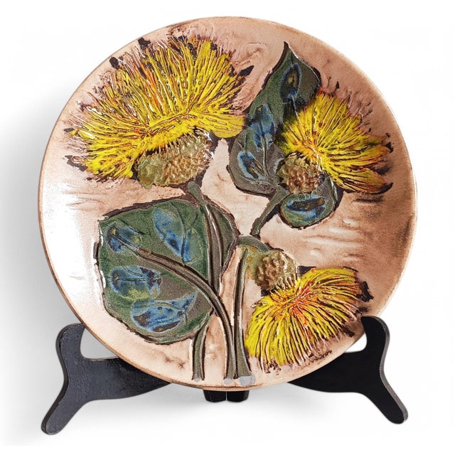 Mid-Century Ceramic Plate attributed to Ruscha, West Germany, 1950s For Sale - Image 15 of 15