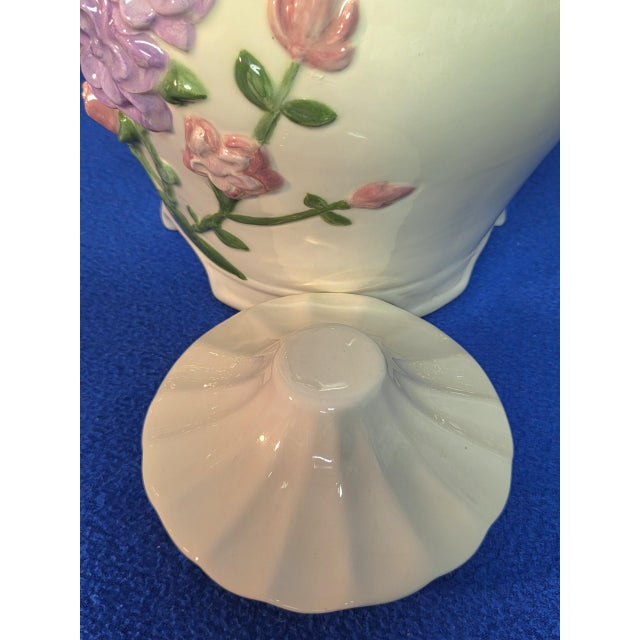 Ceramic Vintage Bil-Mar 1979 Signed Pagoda Vase With Lid For Sale - Image 7 of 18