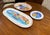 Italian Vietri Hand Painted Serving Dishware, Set of Three For Sale - Image 3 of 12