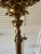 Victorian Brass Converted Oil Lamp Marble Side Table Floor Lamp For Sale - Image 11 of 16