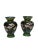 Pair of Vintage Miniature Cloisonné Vases For Sale - Image 4 of 5