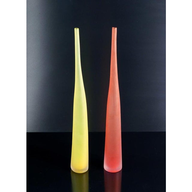 Bamboo Vases by Laura De Santillana for Arcade, Set of 2 For Sale - Image 14 of 14