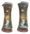 Danish Wall Lights in Rosewood and Crystal, Set of 2 For Sale