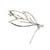 1990s 1990s Mikimoto Estate Akoya Pearl Brooch Pin Sterling Silver For Sale - Image 5 of 12