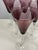 Circa 1990's Pottery Barn Amethyst Champagne Flutes, Set of Nine For Sale - Image 11 of 12