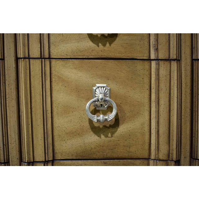 Mid Century Transitional 9-Drawer Dresser With Brass Hardware by Thomasville For Sale - Image 11 of 14