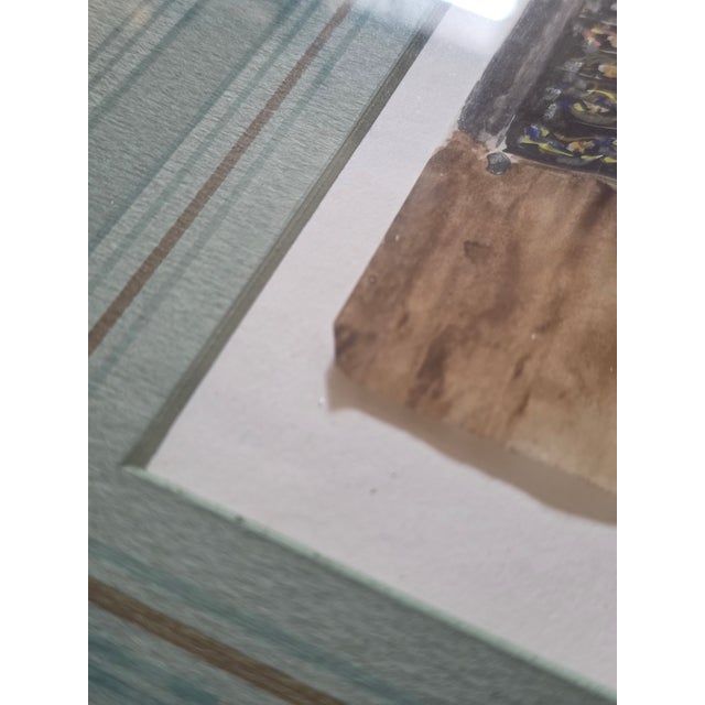 1940s Lowell Groves Watercolor Painting For Sale - Image 5 of 9