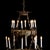 Ceiling Chandelier, Spain, 1870 For Sale - Image 3 of 3