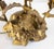 19th Century Electrified Floral Poppy Flower Bronze Candelabra Table Lamp For Sale - Image 13 of 18